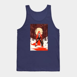 Red Hidding Hood Shirt Tank Top